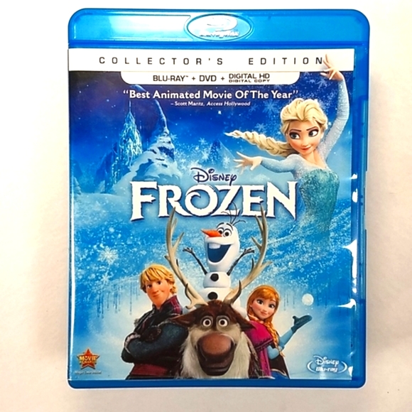 Frozen Blu Ray/DVD Combo Pack in VG condition - Picture 1 of 17